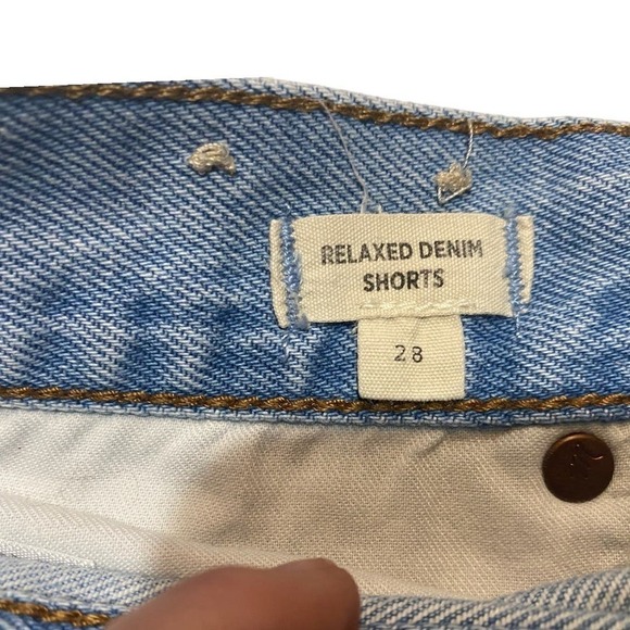 Madewell Relaxed Denim Shirts Size 28 - Picture 5 of 7